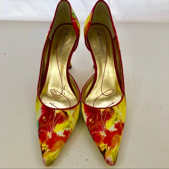 Anne Klein Shoes - Anne Klein iFlex Pumps Floral Print Size 7.5M